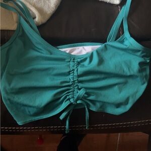 Shade & Shore Teal Bikini Top